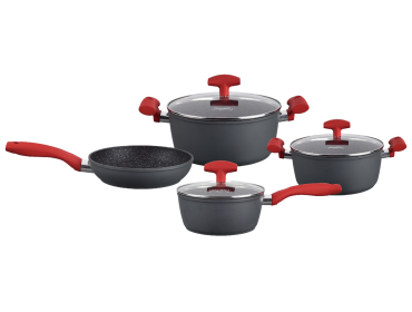 BATERÍA DE 7 PIEZAS LÍNEA VULCANO